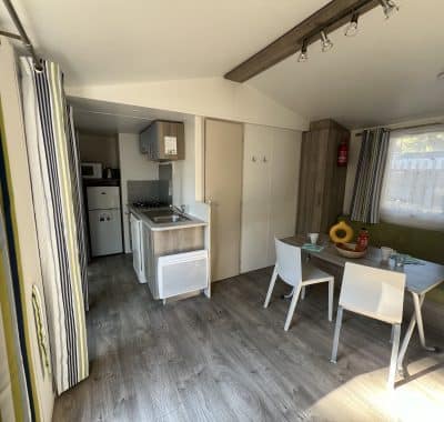 Location  GRAND CONFORT : Mobile-home, 4/6 persons, 2 bedrooms, covered terrace au camping Le Suroit - 1